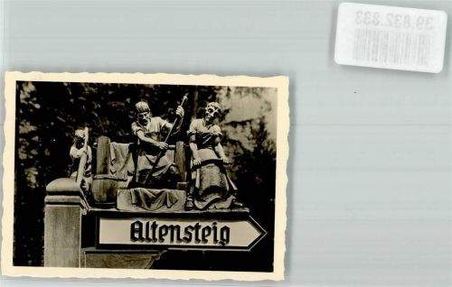 Altensteig Holzwegweiser FOTO KEINE AK