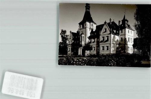 Bad Buchau Ort handschriftlich Foto Original aus Archiv eines Ansichtskartenverlags