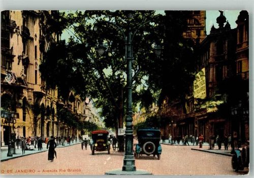 Rio de Janeiro Avenida Rio Branco Auto