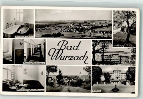 Bad Wurzach 1955 Moorbad Kirche Gottesberg Schloss