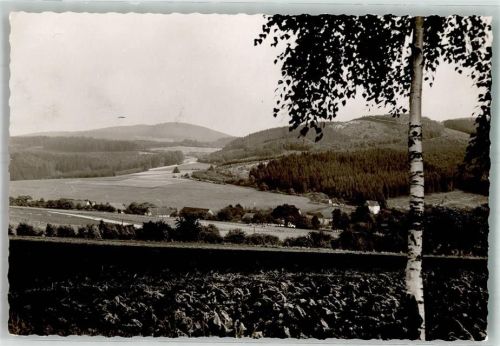 Blintrop Fliegeraufnahme Ort handschrfitlich Foto Original aus Archiv eines Ansichtskartenverlags