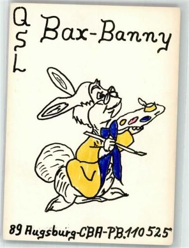 Bax-Banny CB-Station Ausmalkarte