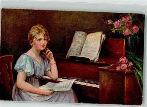 Frau Rosen sign. Rumpert R. PFB Nr.6140