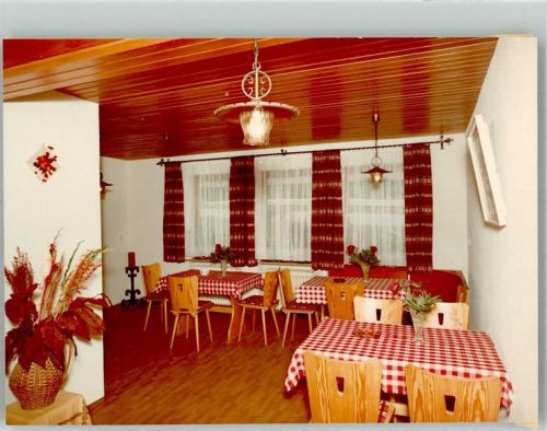 Schwabthal Pension Dusold Foto Original aus Archiv eines Ansichtskartenverlags