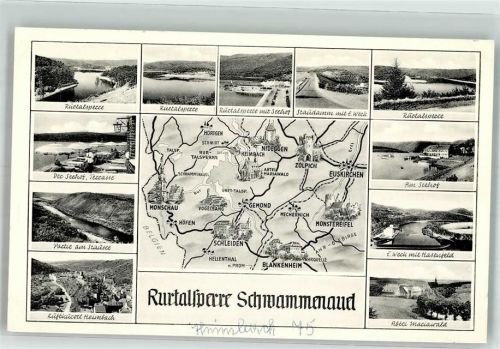 Gemünd Rutaösperre Gasthaus Seehof Kirche Abtei Mariawald