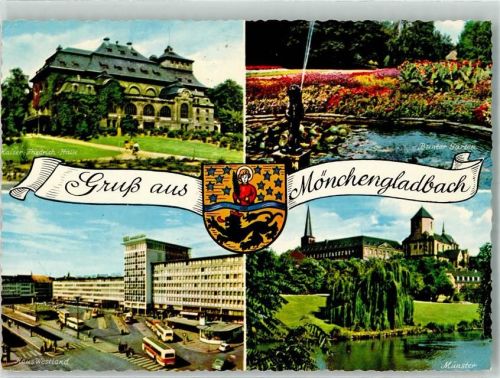 Mönchengladbach 1970 Münster Kaiser Friedrich Halle Haus Wendland Omnibus