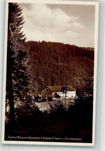 Kipsdorf Pension Gasthaus Brauerei Oberpöbel