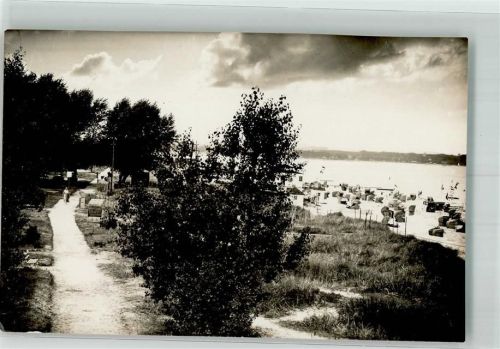 Scharbeutz Promenadenweg und Strand Verlag Julius Simonsen Ort handschriftlich