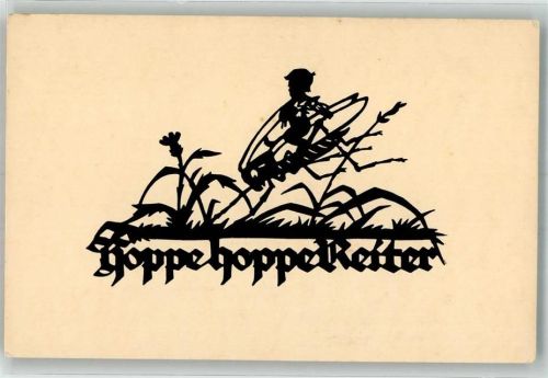 Hoppe Hoppe Reiter sign. Schwindt M.