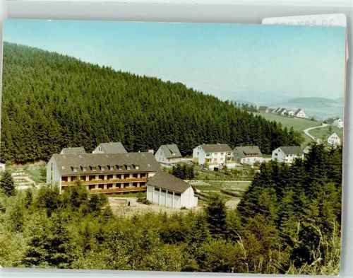 Garbeck Pension Schwesernhaus Krankenhaus Ort handschriftlich Foto Original aus Archiv eines Ansichtskartenverlags