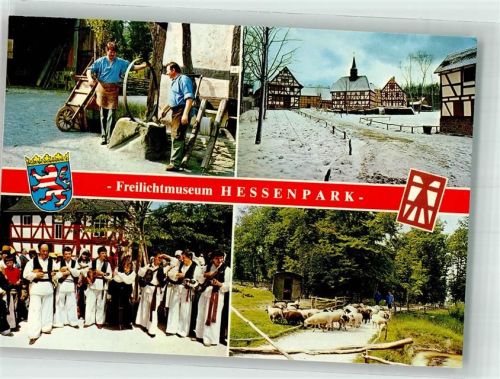 Neu-Anspach Tracht Freilichtmuseum Hessenpark Winter