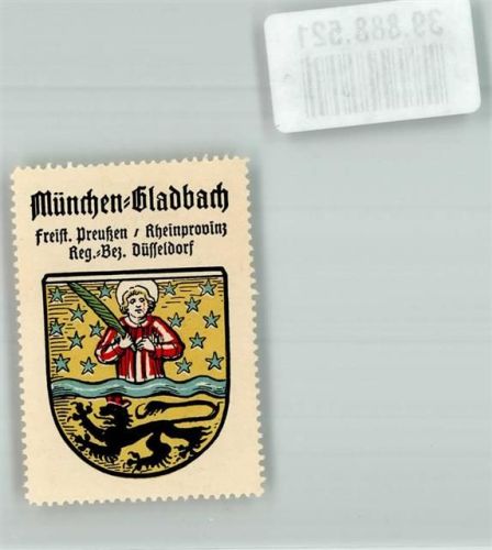 Mönchengladbach Freist. Preußen Rheinprovinz Reg. Bez. Düsseldorf
