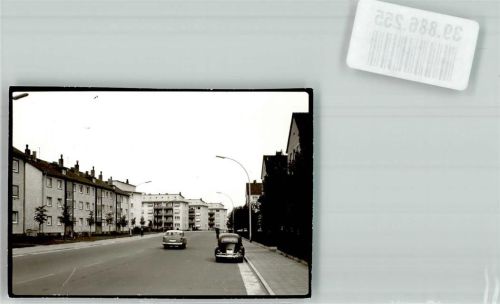 Rüsselsheim VW Käfer Adam-Opel-Straße Ort handschriftlich Foto Original aus Archiv eines Ansichtskartenverlags
