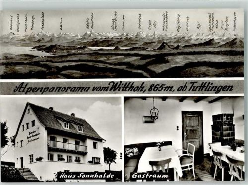 Emmingen-Liptingen Alpenpanorama Gasthaus Pension Sonnhalde