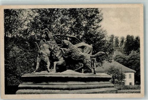 Mägdesprung Denkmal Hirschgruppe