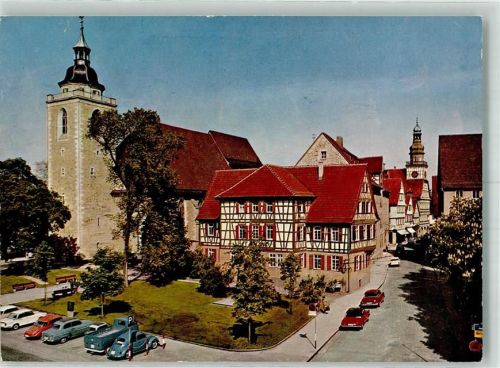 Kirchheim Martinskirche Auto VW Käfer