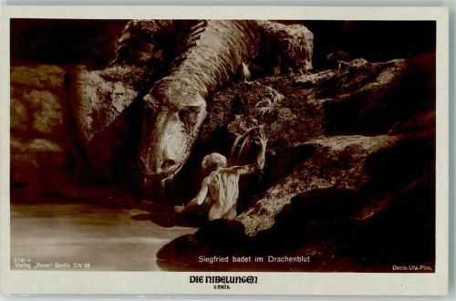 Siegfried badet im Drachenblut Decia-Ufa-Film 678/4