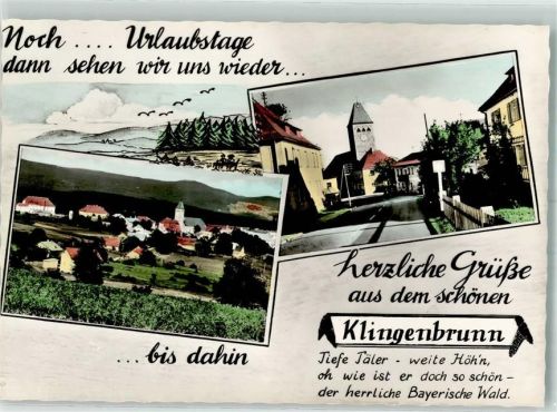 94481 W8356 Klingenbrunn Foto AK