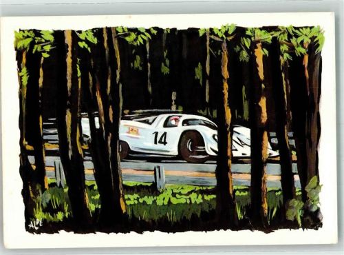 Le Mans 1970 sign. Alpe