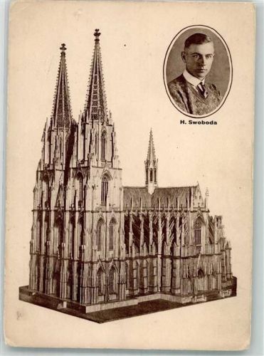 Köln Stadt Model d. Kölner Doms v. H. Swoboda