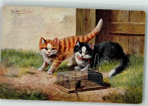Maus Katzen Erika Nr. 1973