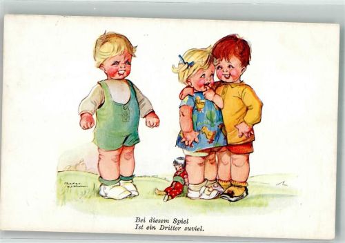 1935 Einer ist zuviel Kinderpoesie Puppen Primus 2581