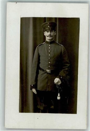 Verden 1915 Feldpost WK I Ort lt. Stempel Uniform