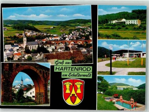 35080 W3551 Hartenrod b Gladenbach - Tretbecken Schachbrett
