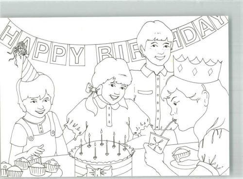 Geburtstag Kiddy ColourCard