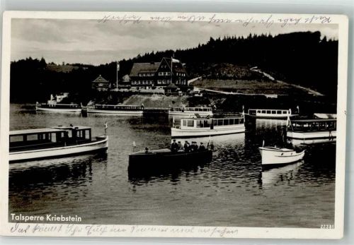 Kriebstein Gasthaus Motorboote Talsperre