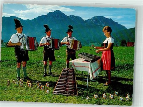 Freilassing Akkordeon Xylophon Tracht Edelweiss Quartett