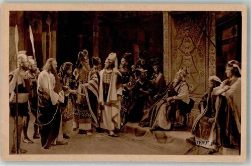 Oberammergau 1922 Jesus vor Herodes Nr.42