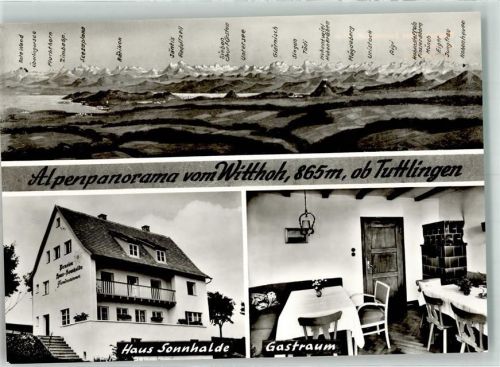 Emmingen-Liptingen Alpenpanorama Gasthaus Pension Sonnhalde