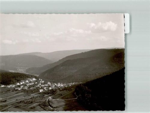 Bernbach Fliegeraufnahme des Ortes Foto Original aus Archiv eines Ansichtskartenverlags Ort handschriftlich