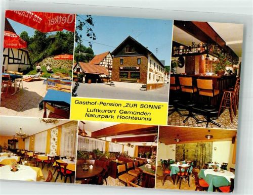 Gemünden Gasthaus Pension zur Sonne