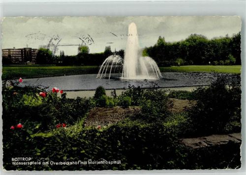 Bottrop Wasserspiele am Overbeckshof m. Marienhospital