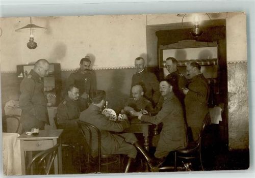 1917 Soldaten Zigarette Feldpost WK I