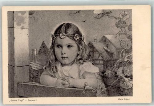 Kind Verlag K. Gutanner Nr.98 Löwe, M. Künstlerkarte