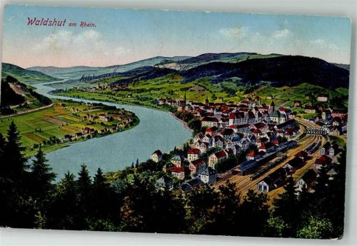 Waldshut 1923 Bahnhof