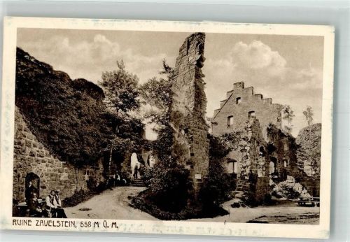 Zavelstein 1913 Burg Ruine