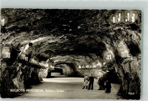 Hinterbrühl Seegrotte Barbara-Stollen