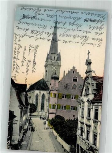 Radolfzell 1921 Kirche Münster