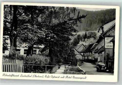 Lautenthal Hotel Tannengrund Cafe Optimist VW Käfer