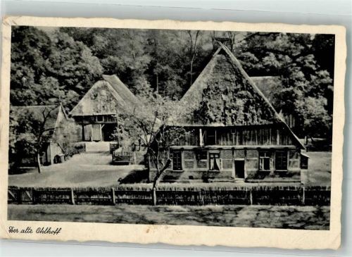 Bergen Der alte Ohlhoff Ort lt. Stempel