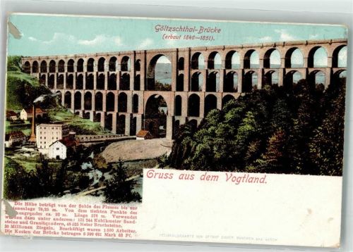Netzschkau Vogtland Göltzschtalbrücke