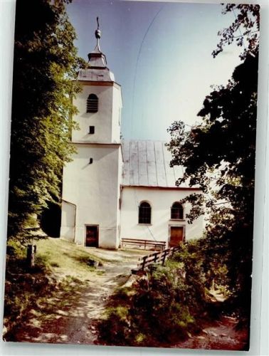 Rinchnach Kirche Ort handschriftlich Foto Original aus Archiv eines Ansichtskartenverlags