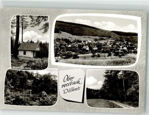 Oberroßbach Auerhahn-Hütte Denkmal Kreuz