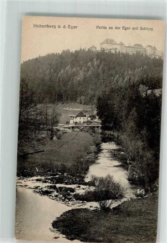 Hohenberg Schloss Hohenberg über der Eger