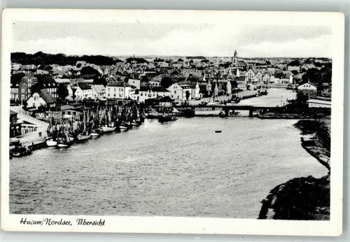 Husum 1958 Hafen