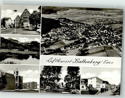 Battenberg Fliegeraufnahme Kirche